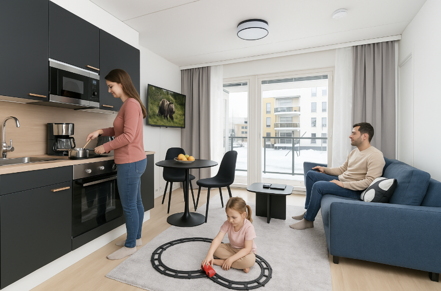 Náhradné bývanie v prípade nehody